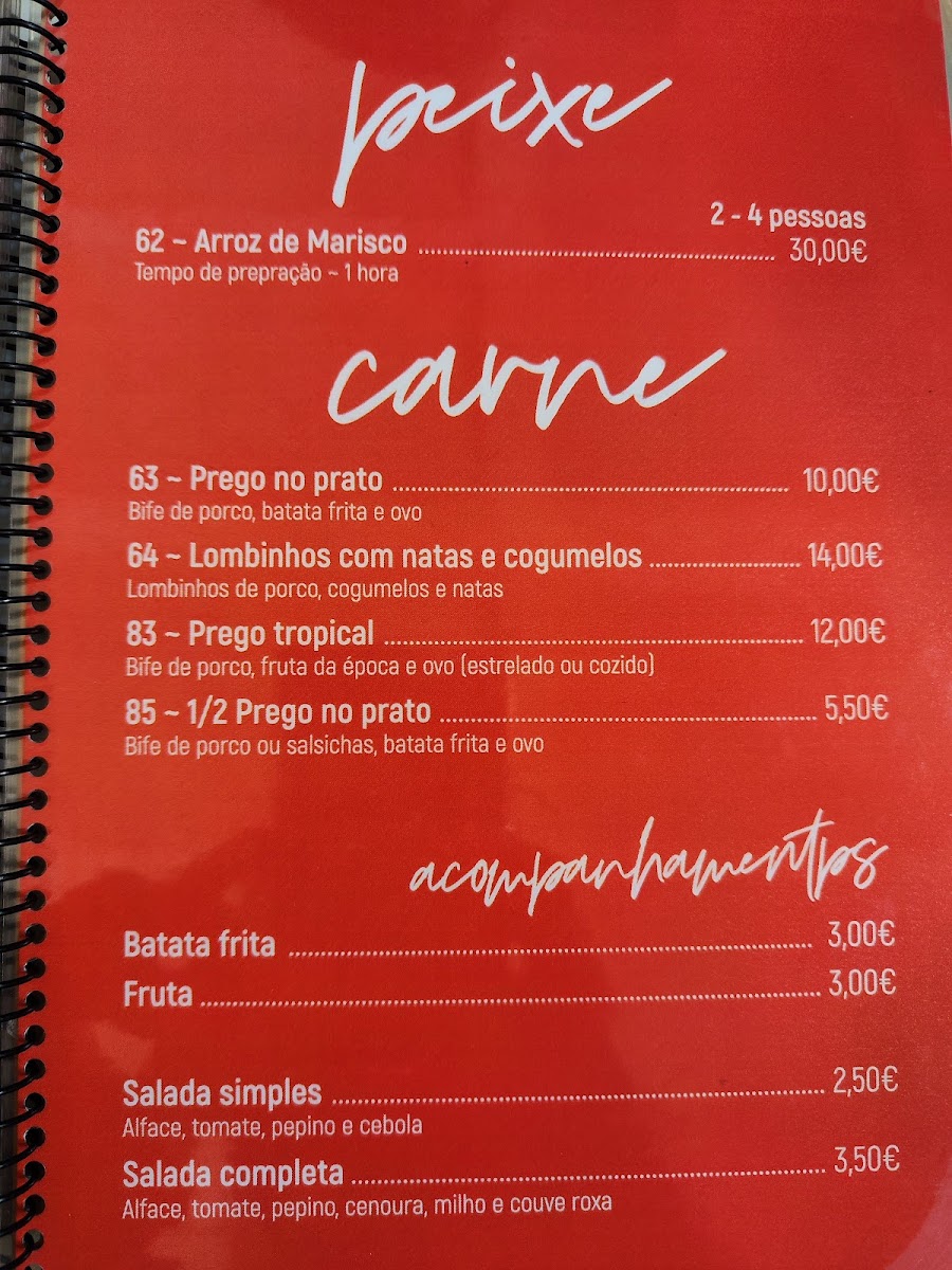 Menu Pizzaria Praia Mar Do Agostinho-6