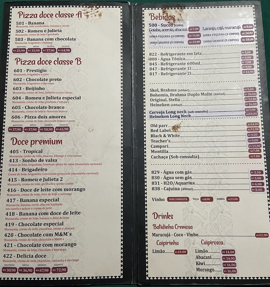 Menu Pizzaria Rústica-2