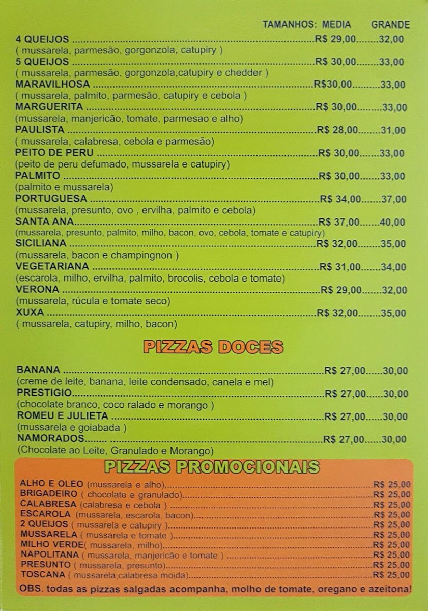 Menu Pizzaria Santa Ana-5