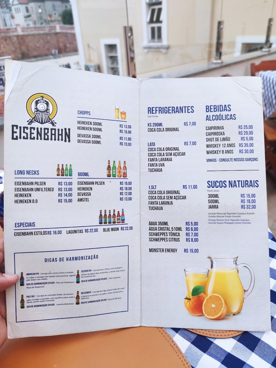 Menu Pizzaria Splash Pizza - Centro-5
