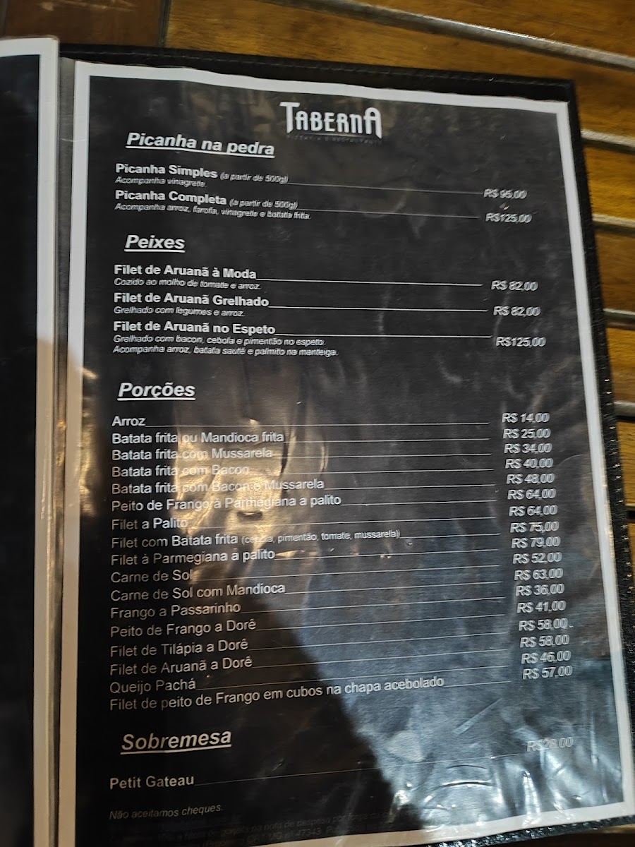 Menu Pizzaria Taberna-5
