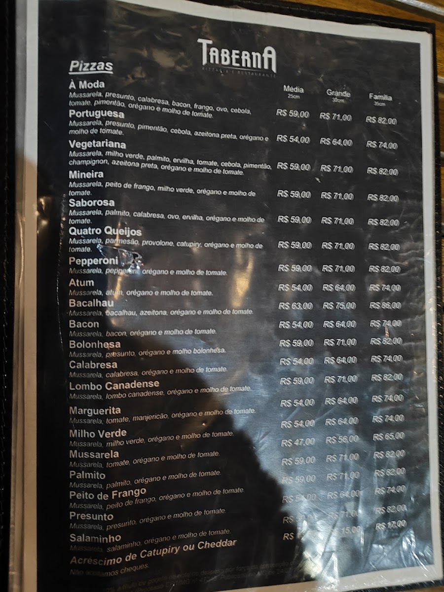 Menu Pizzaria Taberna-6