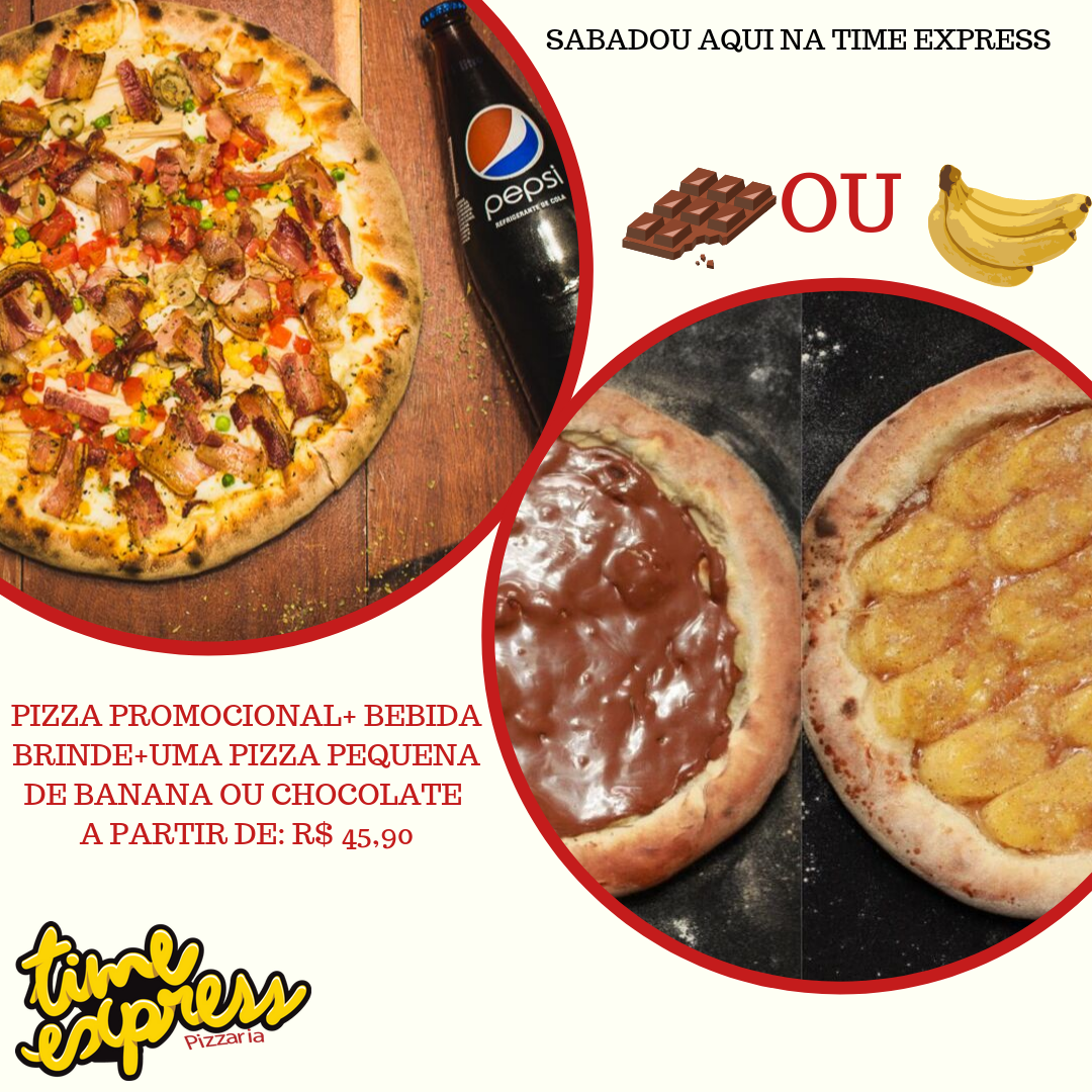Menu Pizzaria Time Express-2