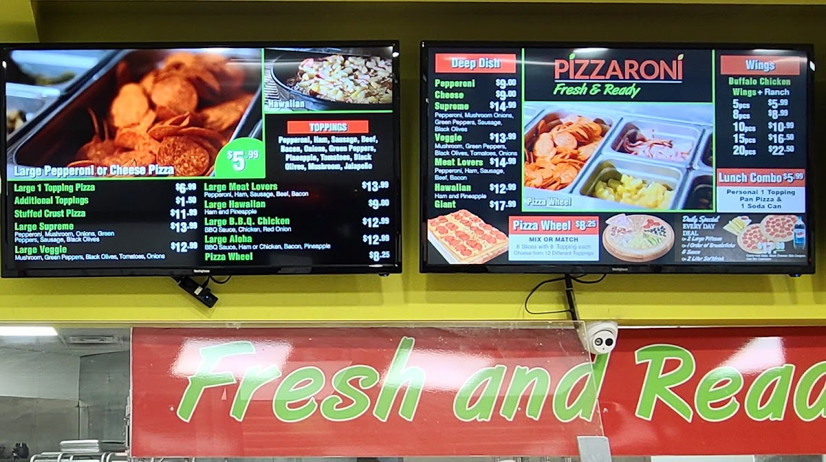Menu Pizzaroni Pizza - Huntington Park, Ca-2