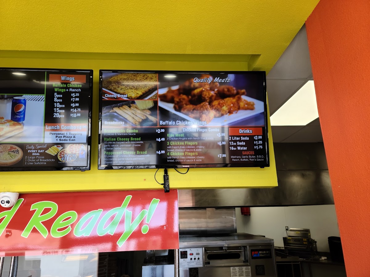 Menu Pizzaroni Pizza - Huntington Park, Ca-5
