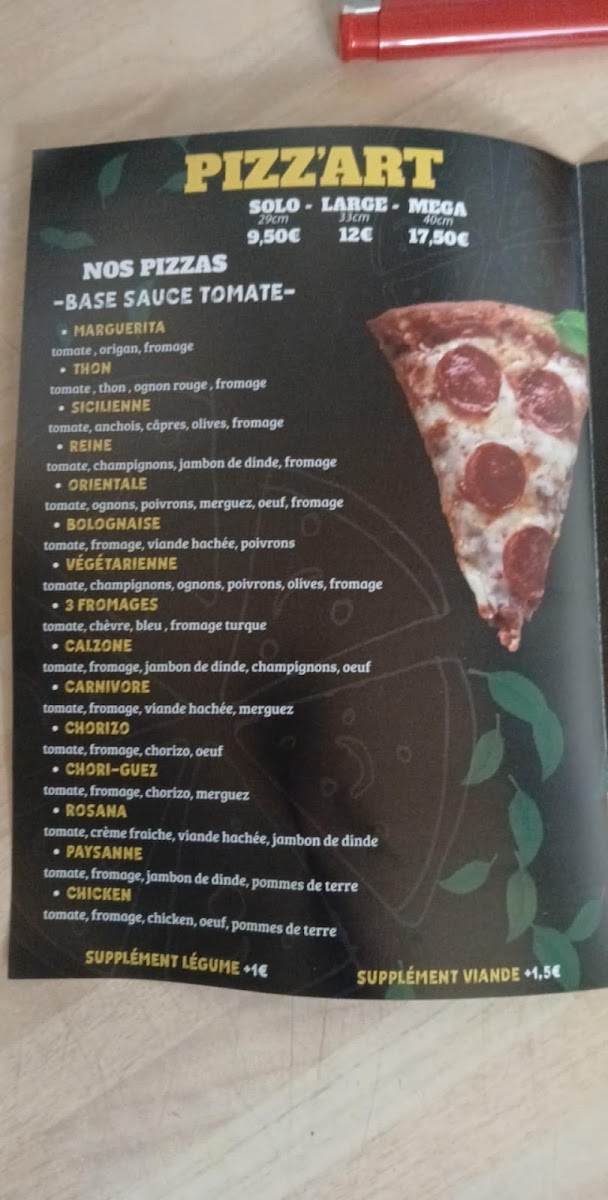 Menu Pizz'art - La Madeleine-3