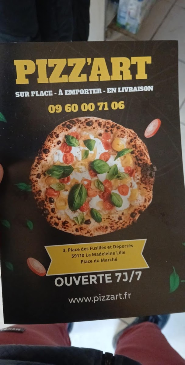 Menu Pizz'art - La Madeleine-5