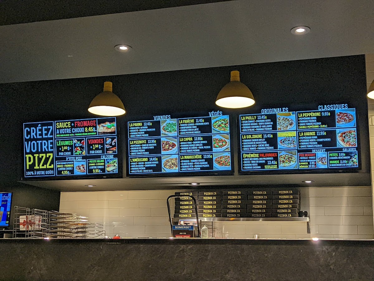 Menu Pizzbox La Boîte À Pizza St-Élie-Rockforest-4
