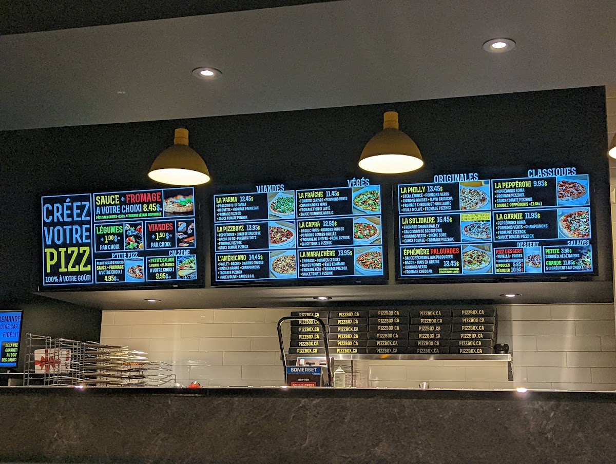 Menu Pizzbox La Boîte À Pizza St-Élie-Rockforest-5