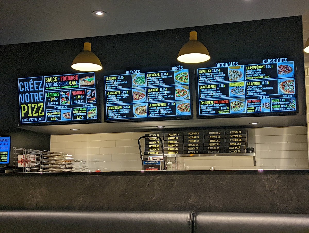 Menu Pizzbox La Boîte À Pizza St-Élie-Rockforest-6