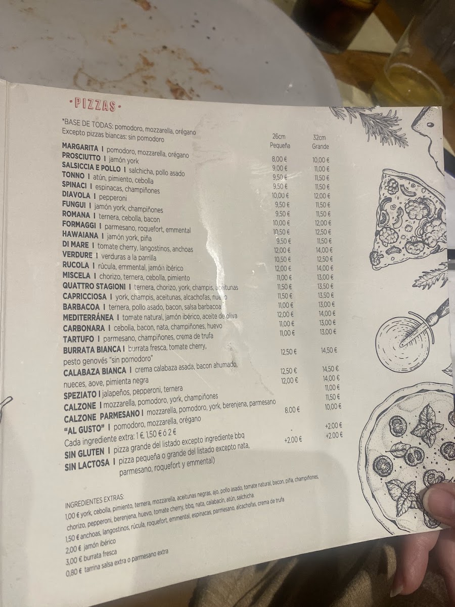 Menu Pizzeria Al Gusto Tapas (Porvenir)-1