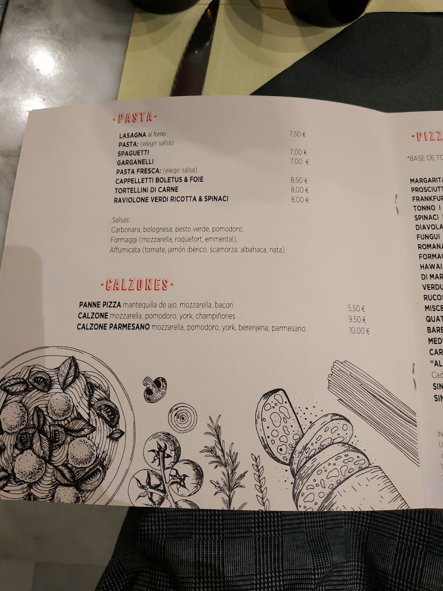 Menu Pizzeria Al Gusto Tapas (Porvenir)-6