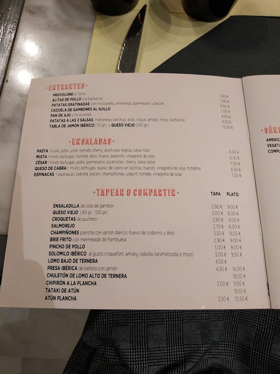 Menu Pizzeria Al Gusto Tapas (Porvenir)-8