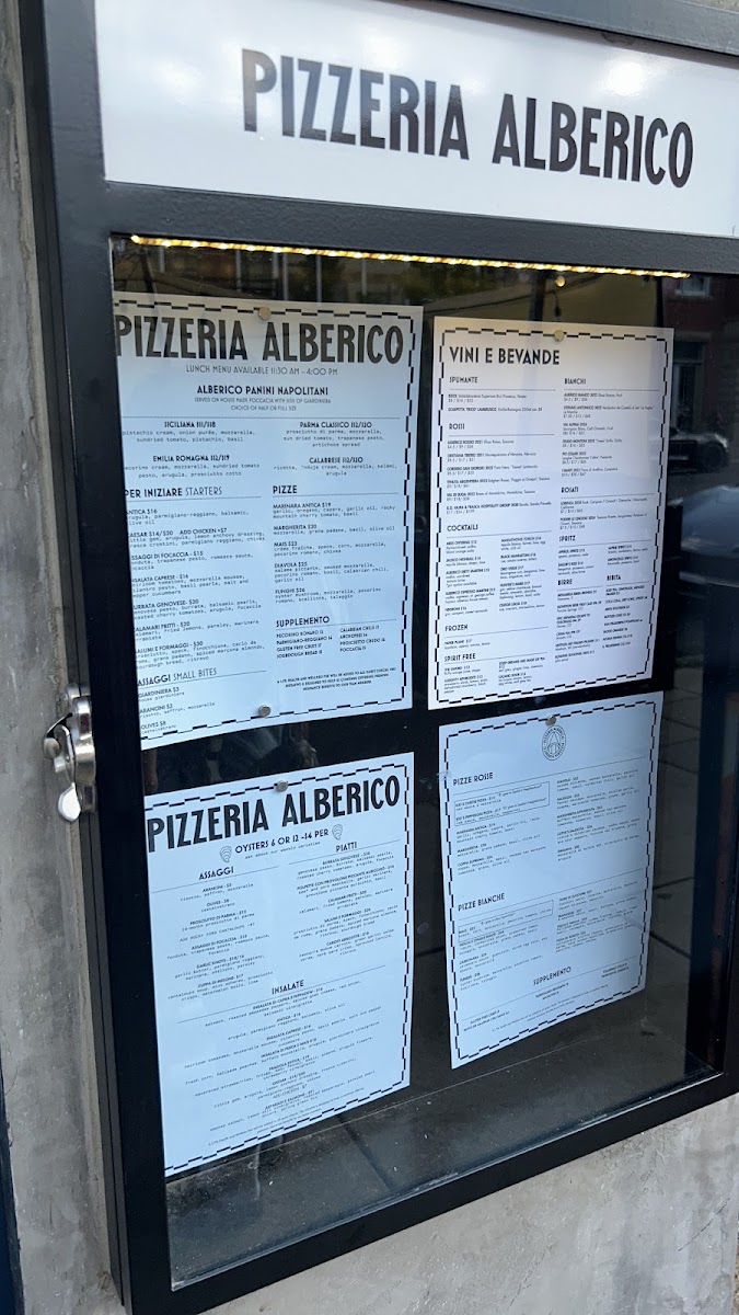 Menu Pizzeria Alberico-5