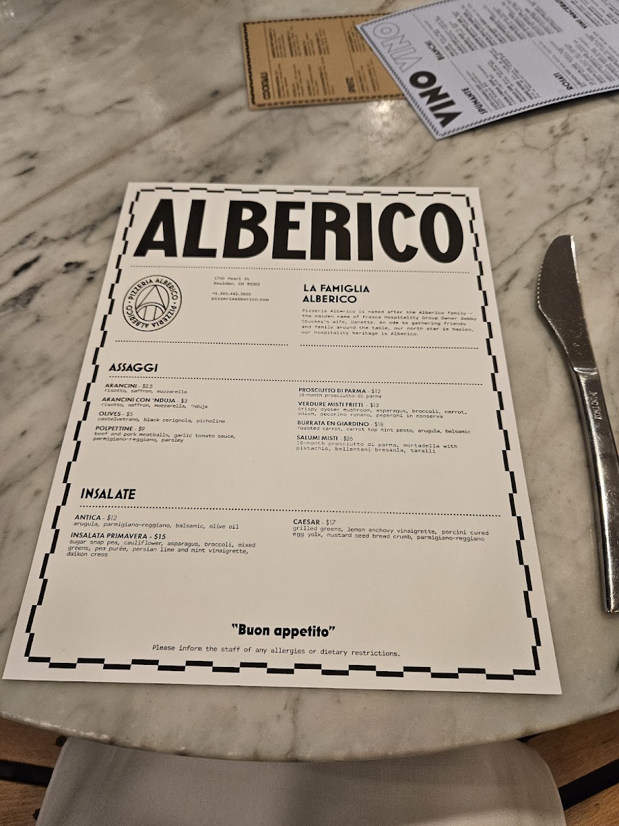 Menu Pizzeria Alberico-9