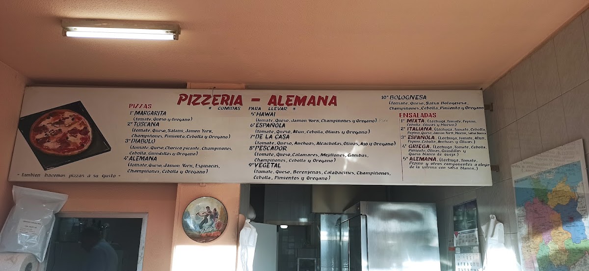Menu Pizzería Alemana-2
