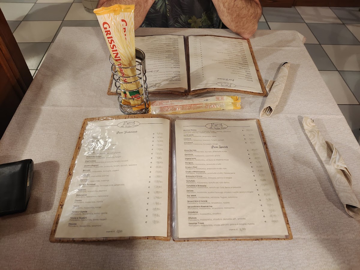 Menu Pizzeria Alla Vecchia Trave-1