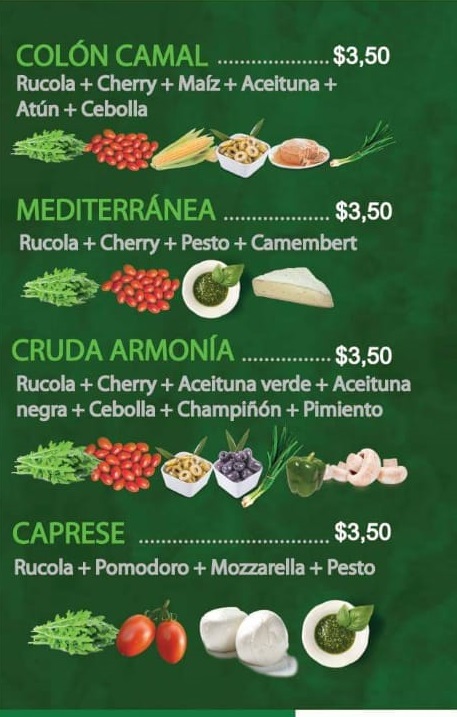 Menu Pizzería Amici Miei-8