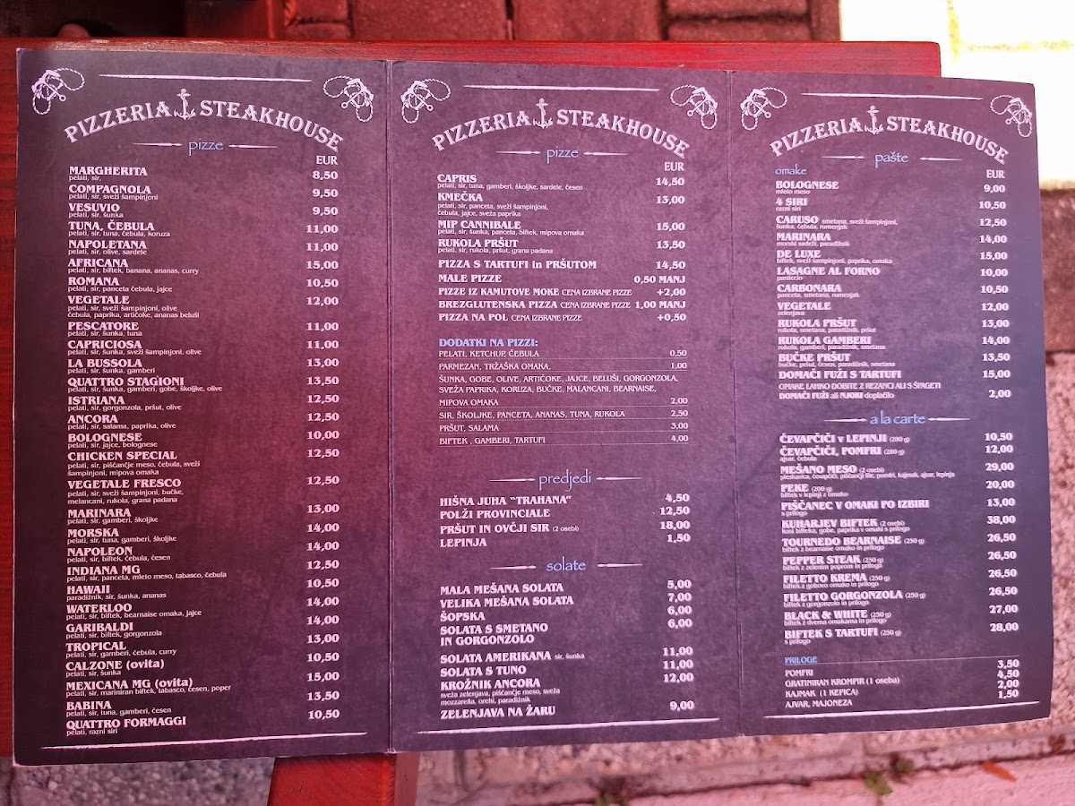 Menu Pizzeria Ancora-1