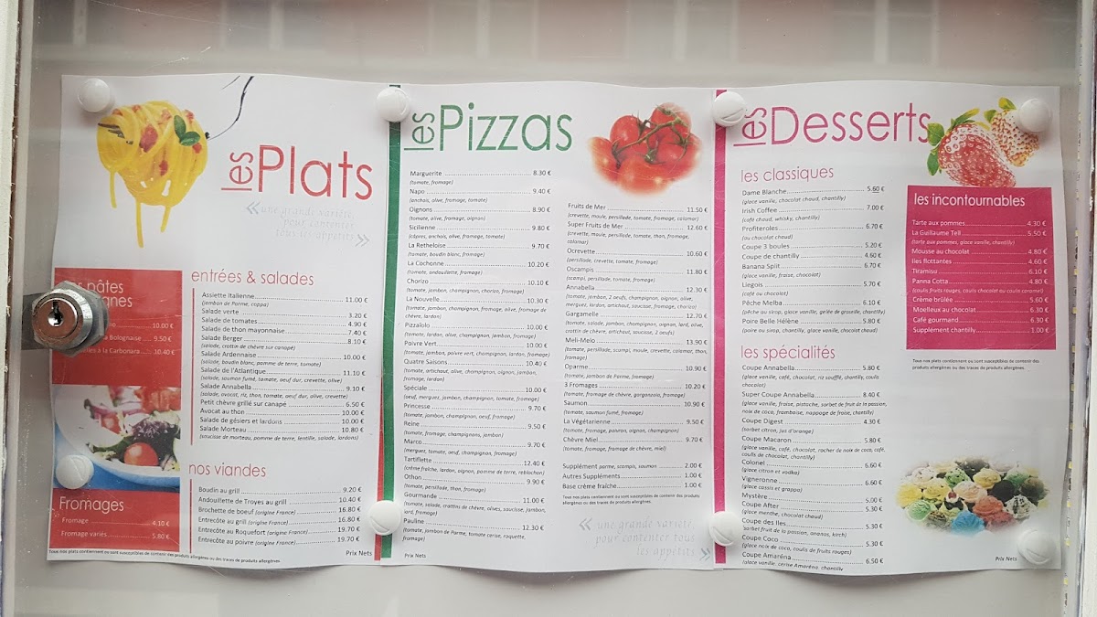 Menu Pizzeria Annabella-3