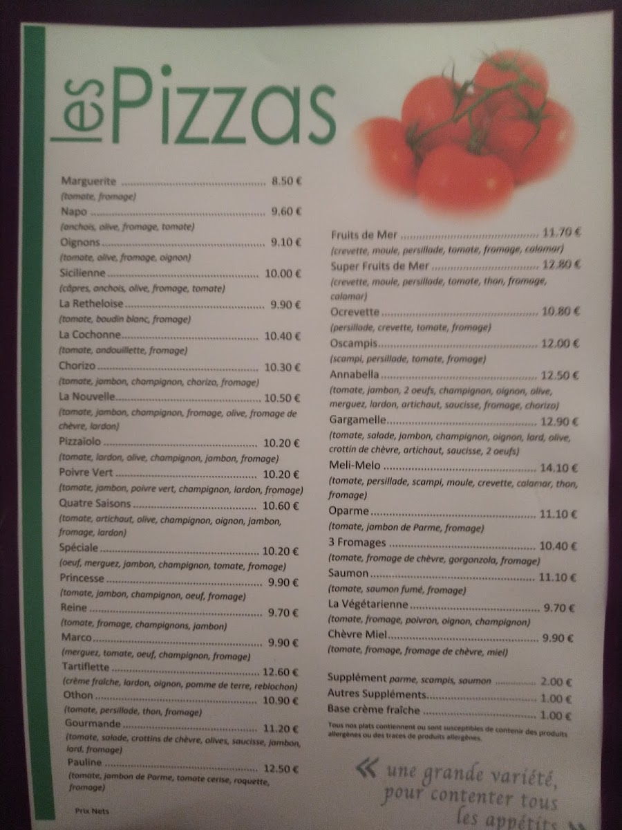 Menu Pizzeria Annabella-4