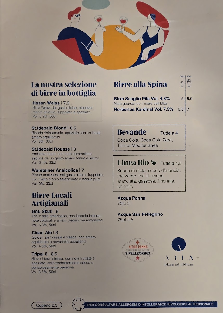 Menu Pizzeria Aria Pisa-6