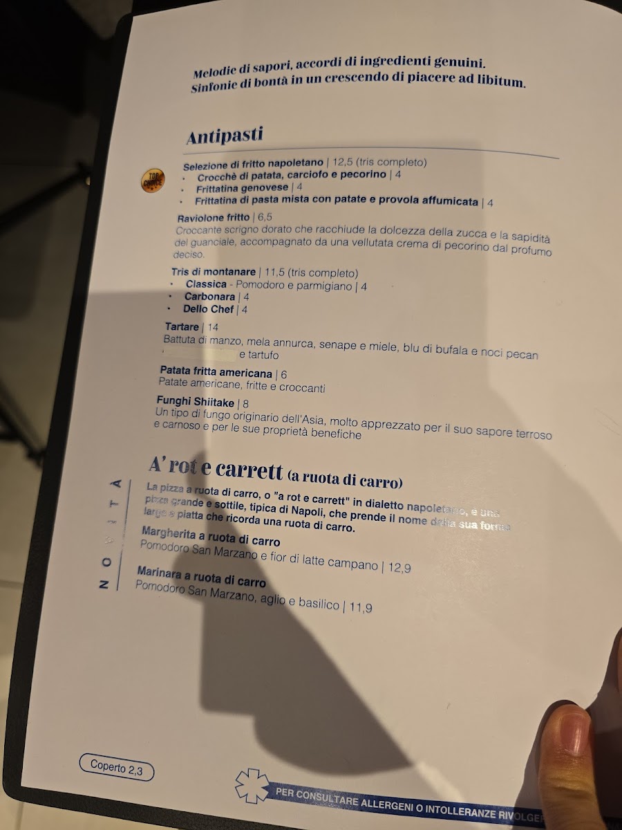 Menu Pizzeria Aria Pisa-9