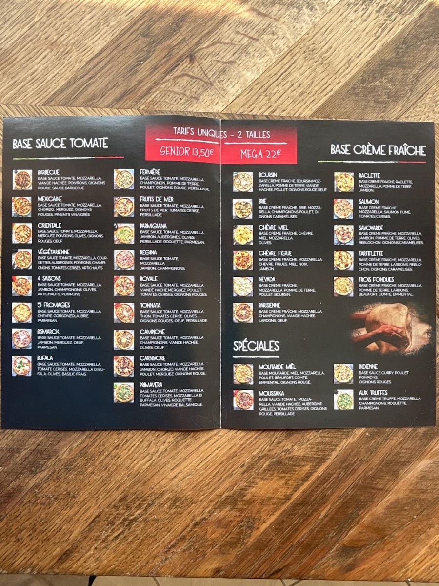 Menu Pizzeria Artisanale Melun L'artigiano Della Pizza-1