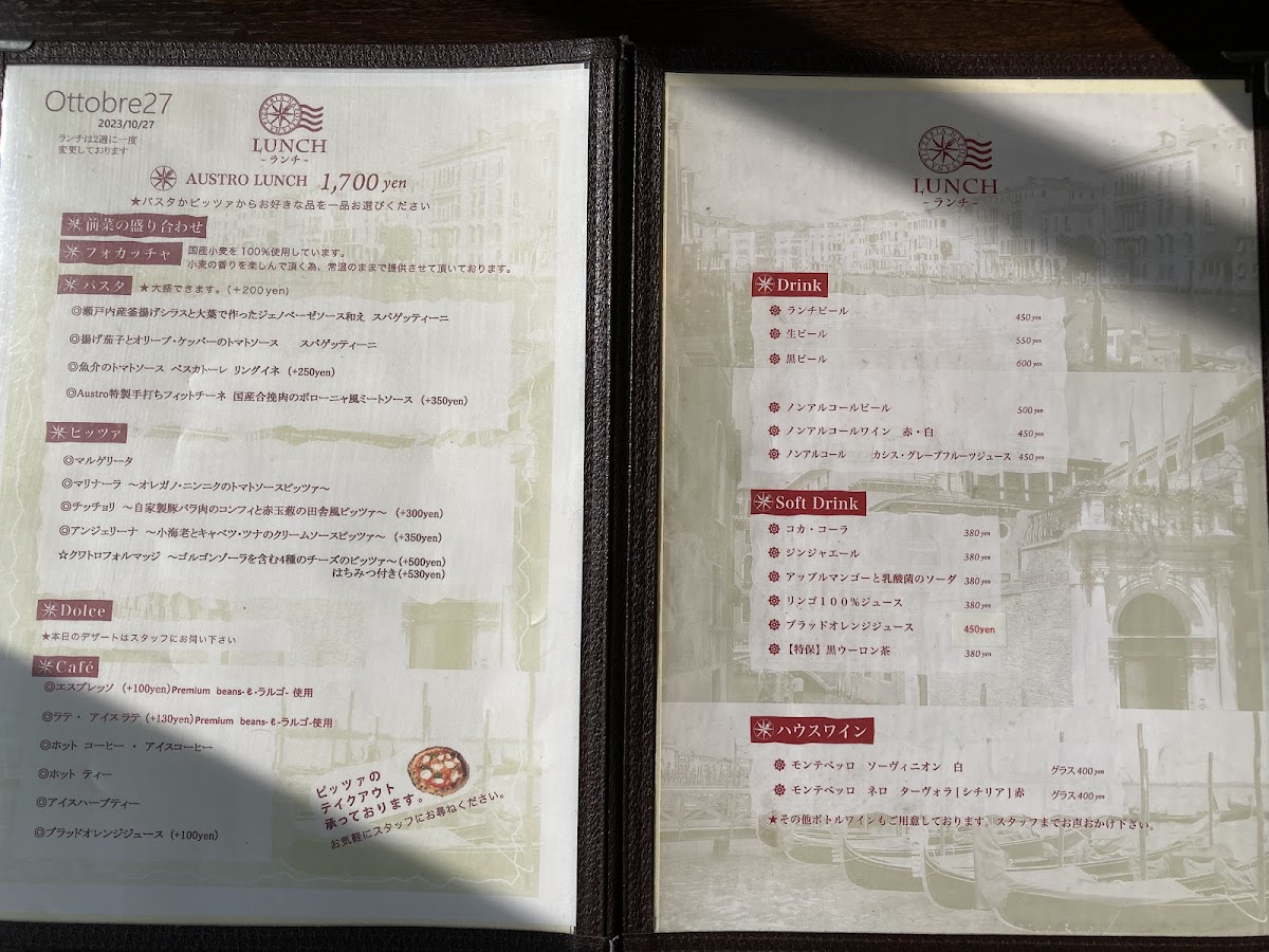 Menu Pizzeria Austro-6