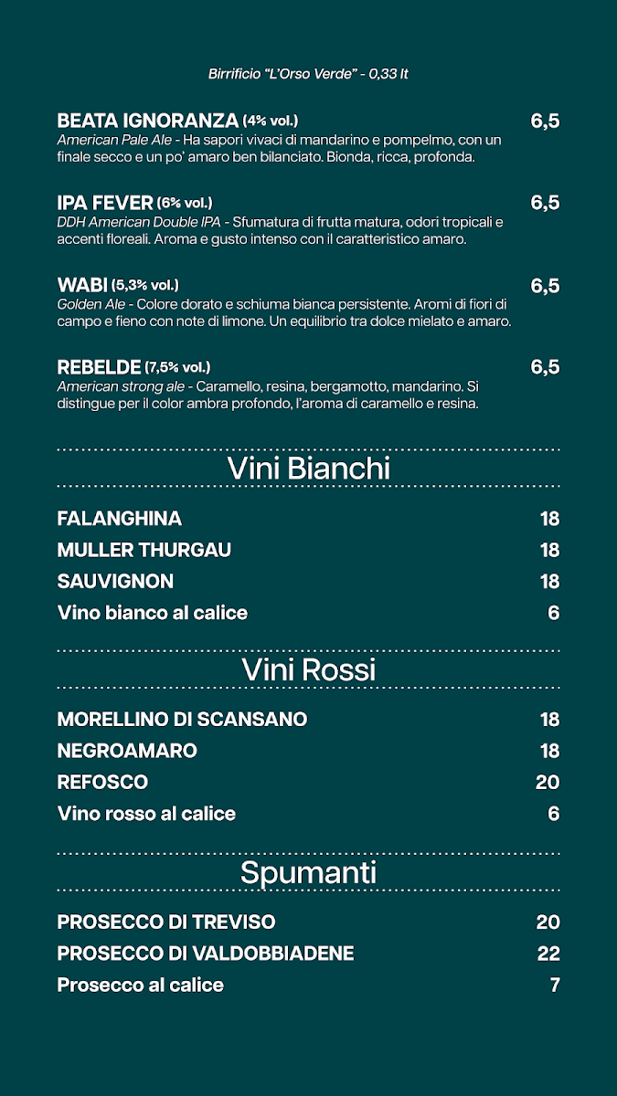 Menu Pizzeria Basilico Bianco-2