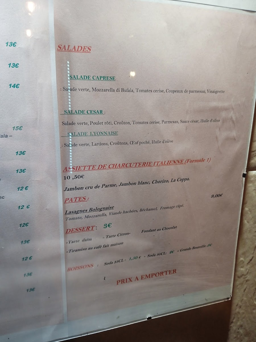 Menu Pizzeria Bella Luna-5