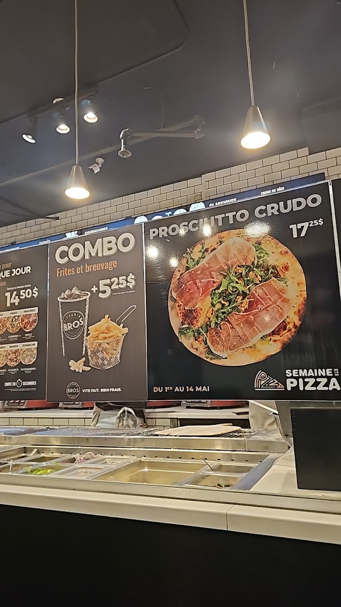 Menu Pizzeria Bros (Downtown)-3