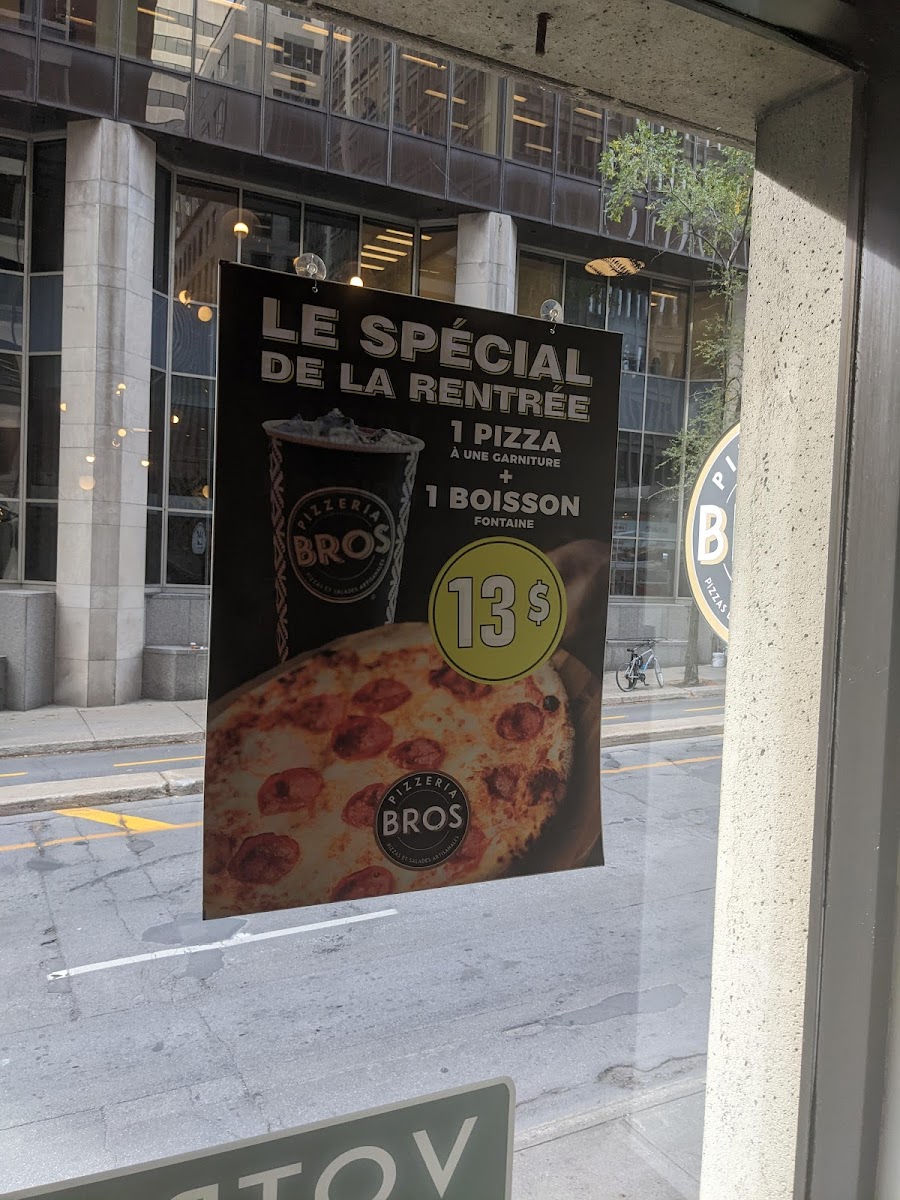 Menu Pizzeria Bros (Downtown)-8