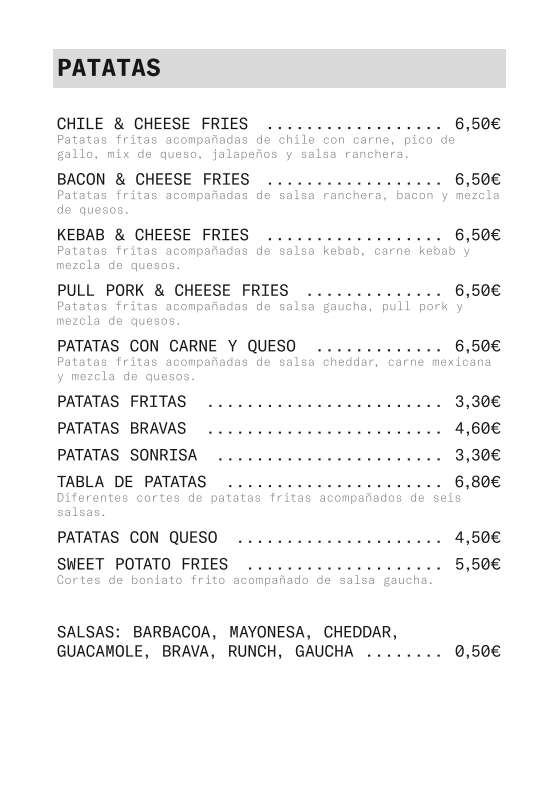 Menu Pizzería Burger Me Gusta-8