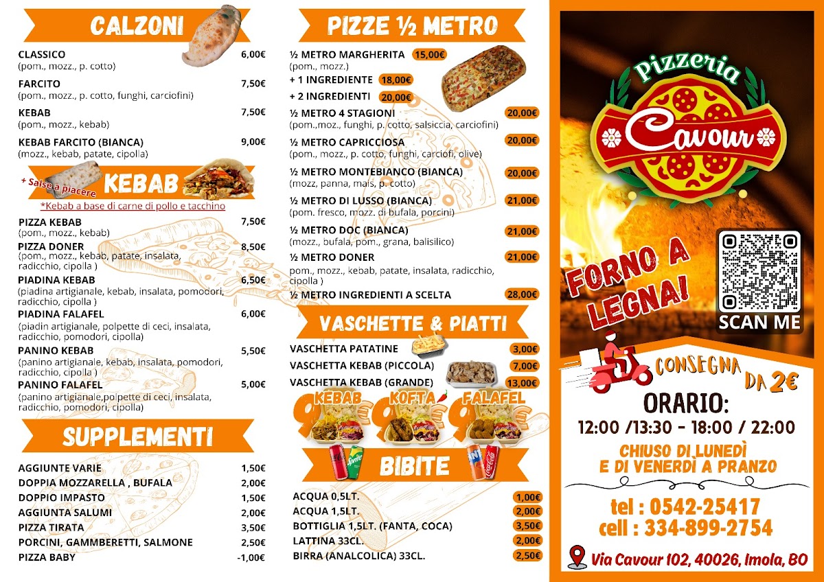 Menu Pizzeria Cavour-1
