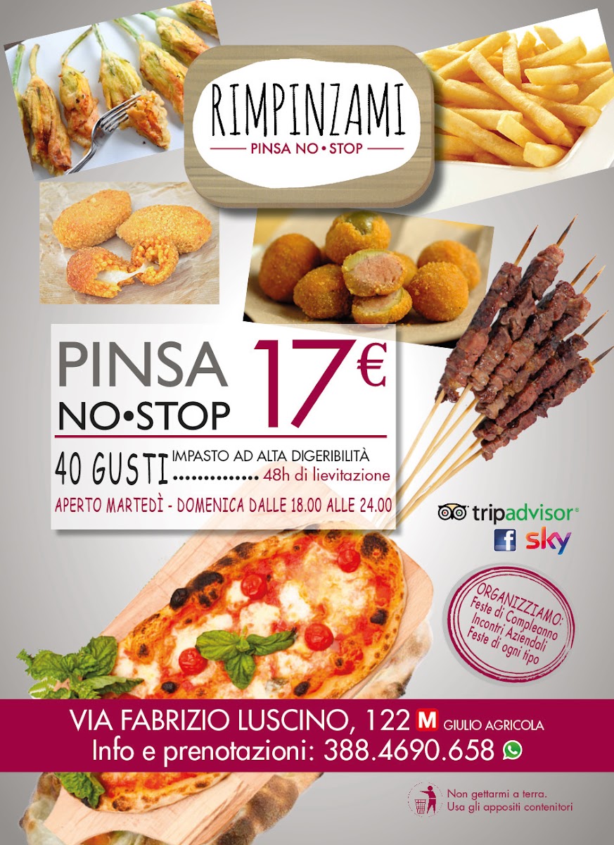 Menu Pizzeria Cinecittà - Rimpinzami-2