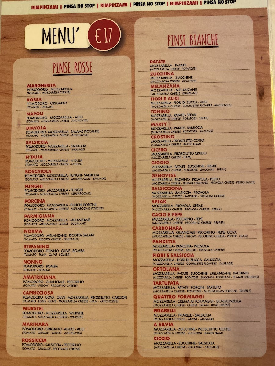 Menu Pizzeria Cinecittà - Rimpinzami-3