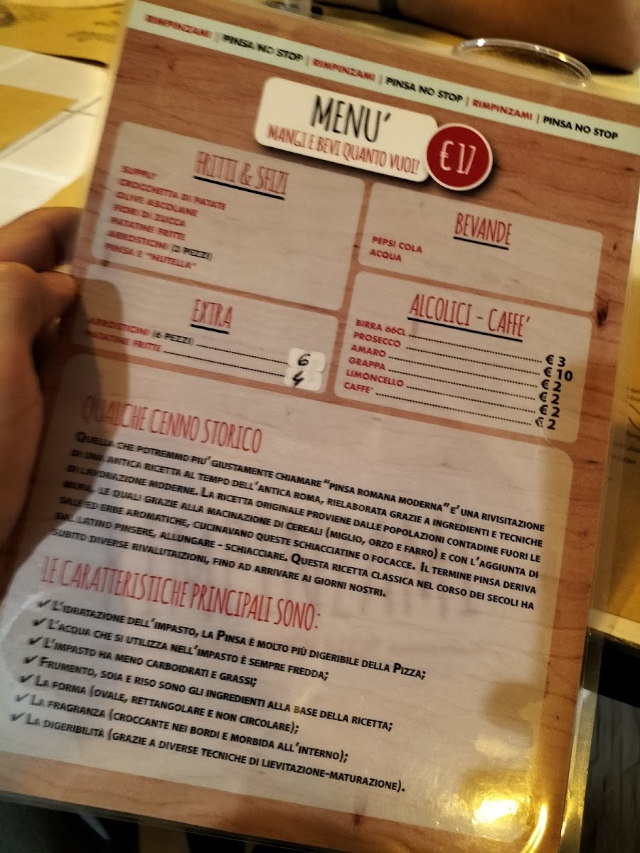 Menu Pizzeria Cinecittà - Rimpinzami-9