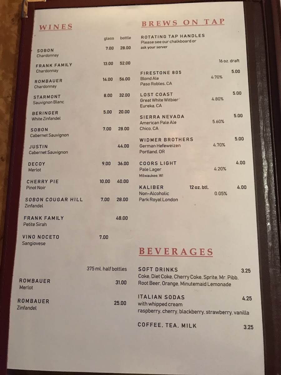 Menu Pizzeria Classico-8