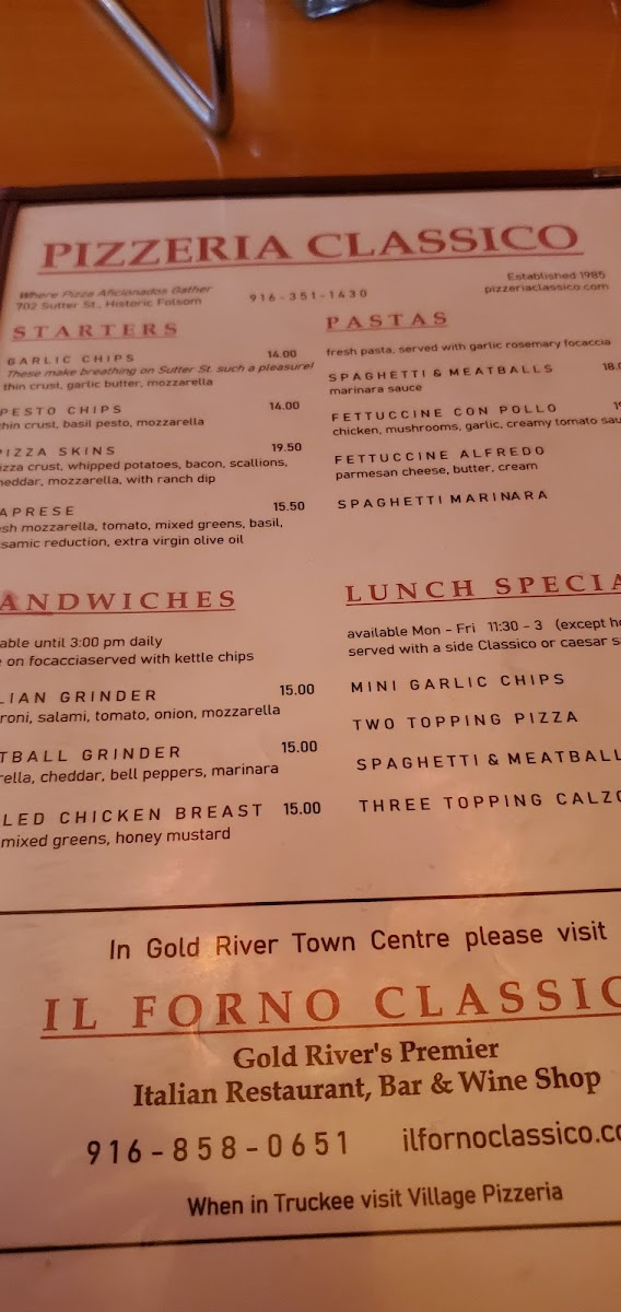 Menu Pizzeria Classico-4