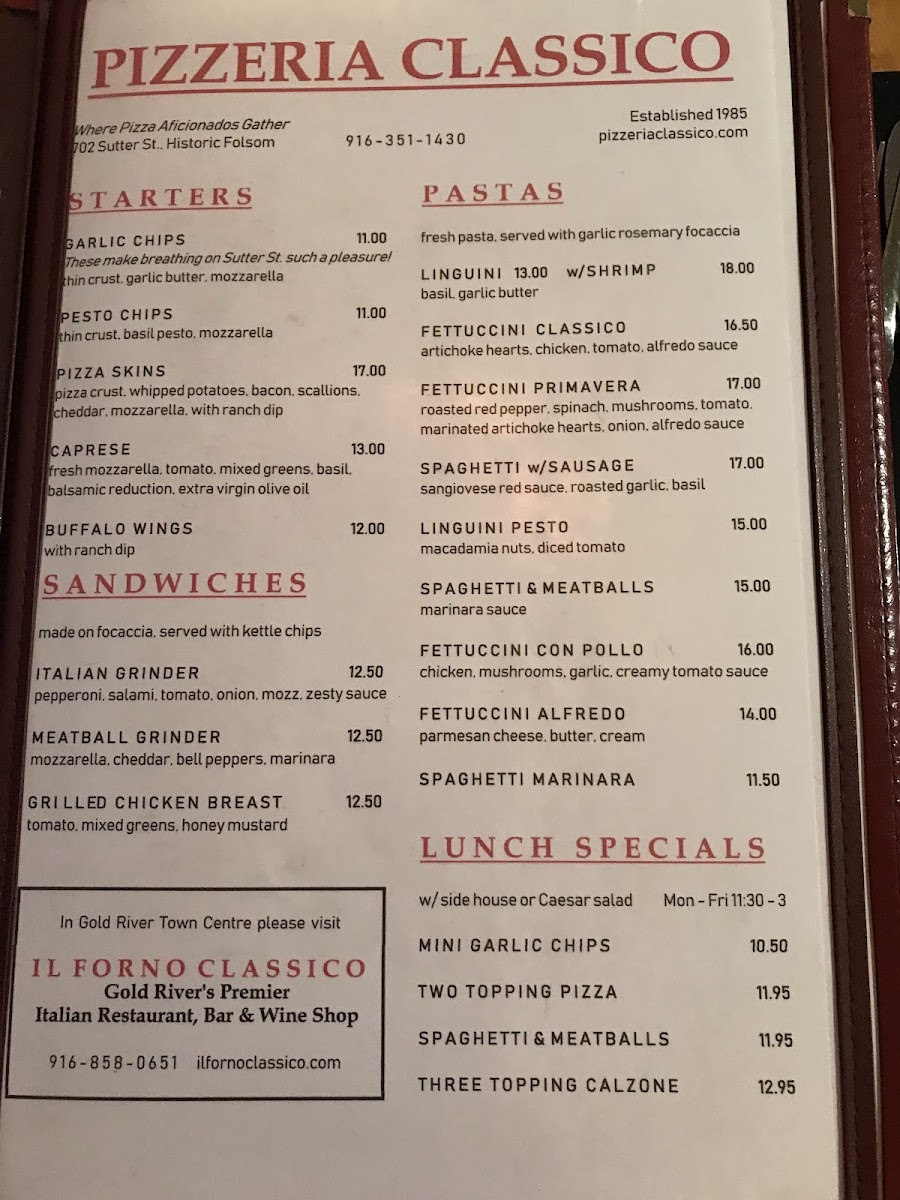 Menu Pizzeria Classico-6