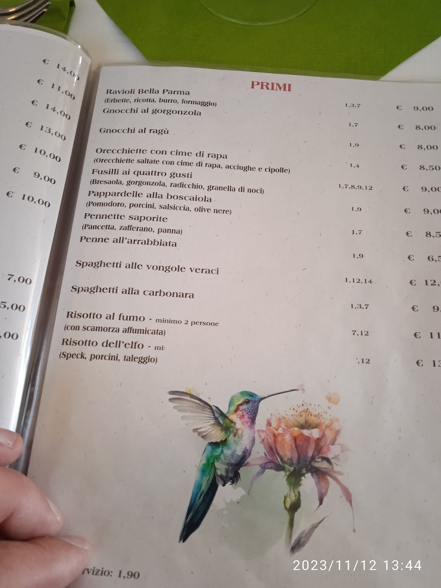 Menu Pizzeria Colibrì-7