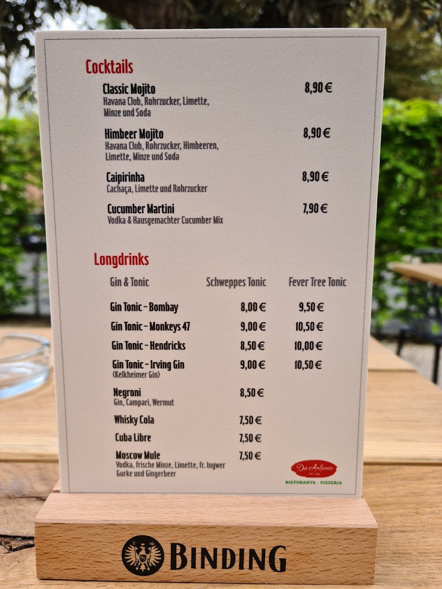 Menu Pizzeria Da Antonio-7