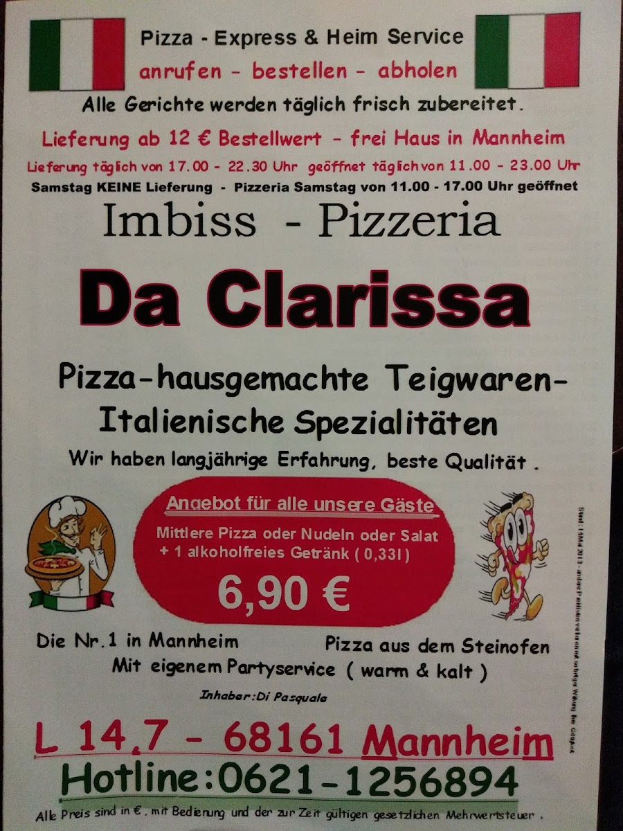 Menu Pizzeria Da Clarissa-3