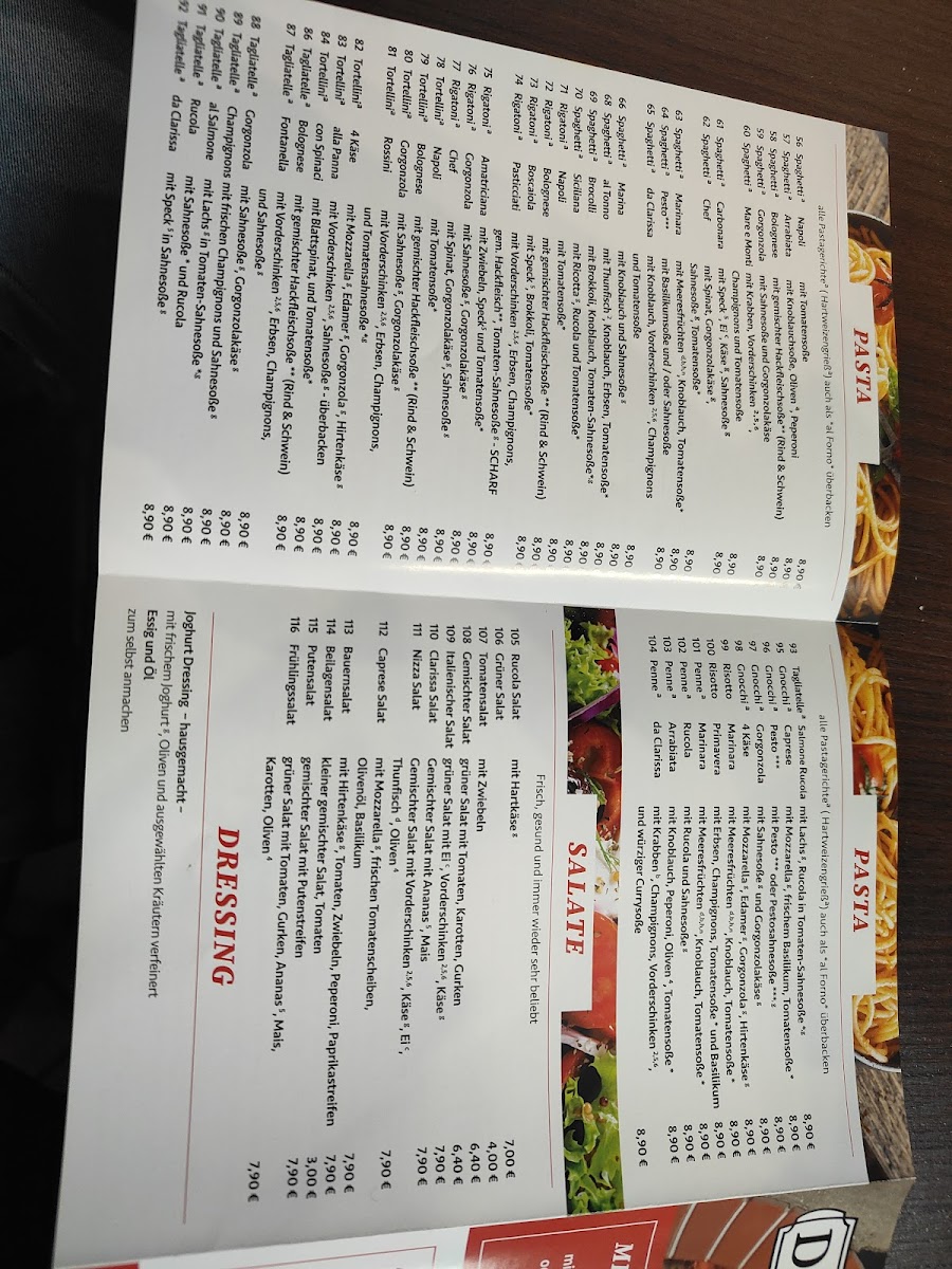 Menu Pizzeria Da Clarissa-4