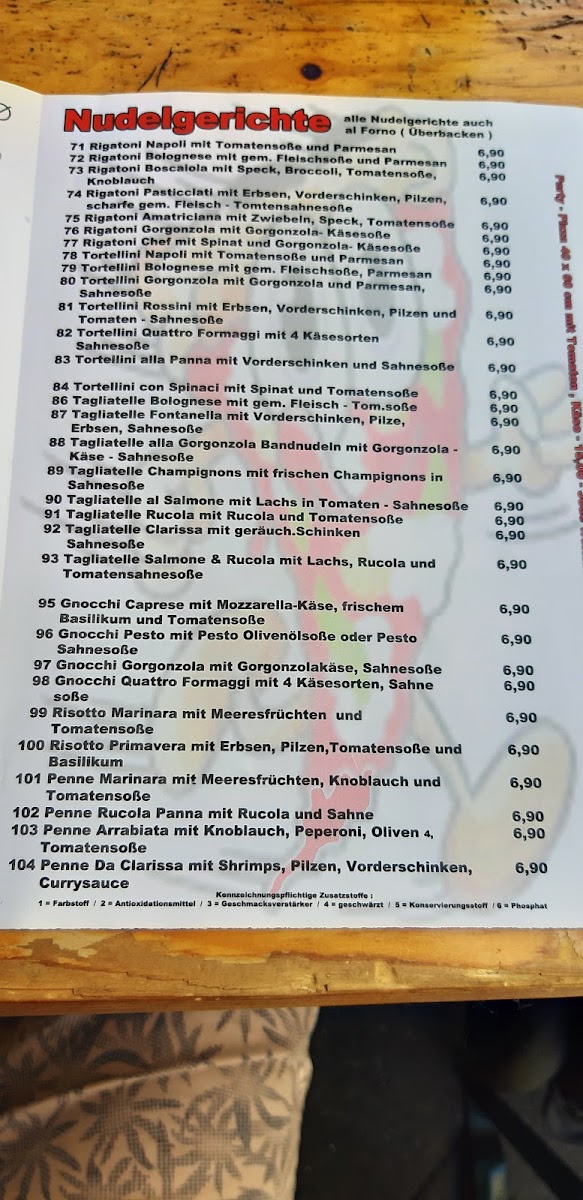 Menu Pizzeria Da Clarissa-8