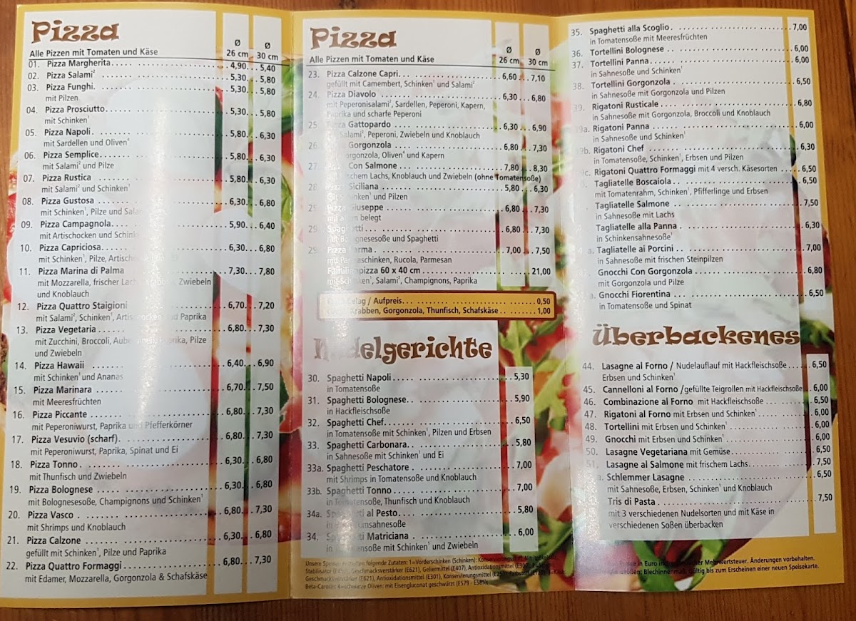 Menu Pizzeria Da Giuseppe-5