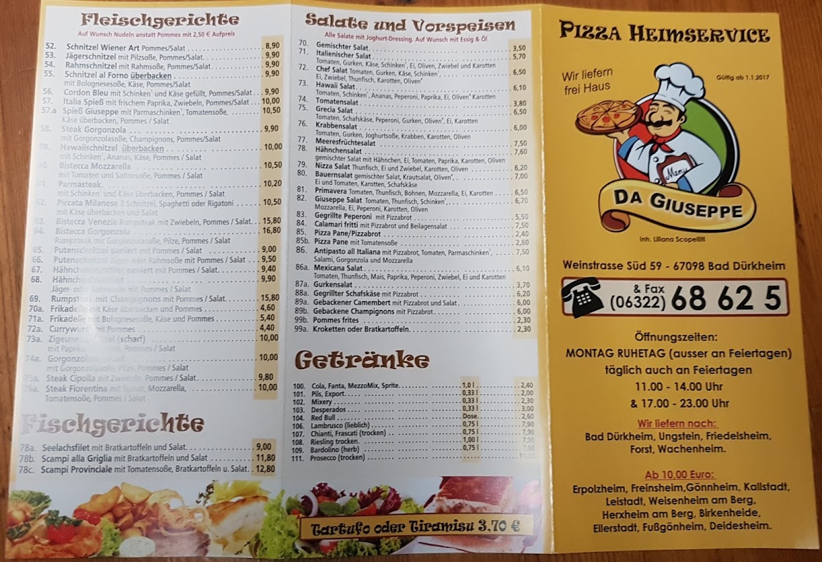 Menu Pizzeria Da Giuseppe-6