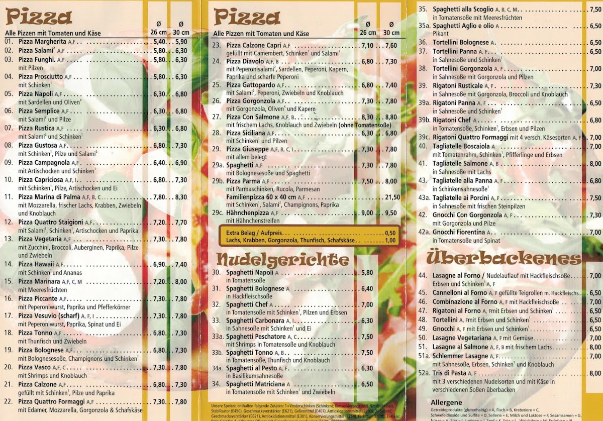 Menu Pizzeria Da Giuseppe-8