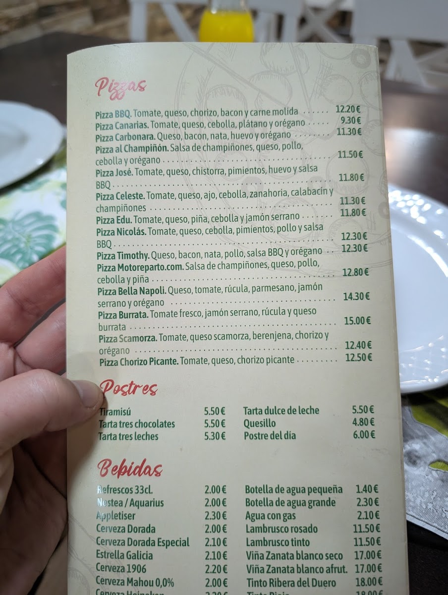 Menu Pizzería Da Izan-5
